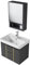 Easnuroz Armario con Lavabo Y Espejo Integrados Armario De Baño Montado En La Pared Armario con Lavabo Integrado Mueble De Guardarropa Armario Bajo Lavabo(43 * 35 * 40cm)