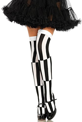 Leg Avenue Woven Illusion Thigh High, One Size