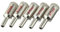 sourcingmap 5Pcs 17mm Diamond Coated Hole Saw Drill Bits for Glass Ceramic Tile Marble Rock Porcelain Bottles Pots Brick