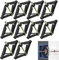 10Pcs Wall Mount Switch Box Repair Tool Secret Stash for 86mm Wall Outlet Switch Cassette Repairer Support Rod Electrician Accessories Switch Cassette Repairer