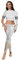 Rodwake Padme Amidala Kostüm für Damen, Prinzessin Leia Cosplay Outfit für Halloween