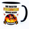 Die besten Feuerwehr Männer Tasse mit Namen Freiwillige Retten Löschen Bergen Schützen Spruch Becher Geschenk idee Artikel Geburtstag Jubiläum Herren Zubehör Ausrüstung Accessoires Deko Personalisiert