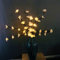Riaxuebiy LED Pflaumenblume Zweige Lichter Künstliche Zweige Lichter Flexible Zweige für Zuhause Vase Tisch Zimmer Hochzeit Weihnachten Dekoration (Weiße Pflaumenblume, 2 Stück)