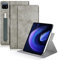 DINGGUAGUA Case Compatible with Xiaomi Pad6/6pro Tablet 11inch Released 2023 Multi-Angle Stand Cover for Mi Pad 6 Pro Tablet 360° Adjustable Swivel,Gray