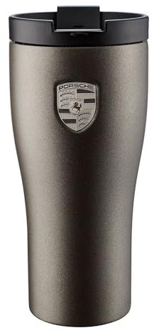 Porsche Turbonite Thermobecher, Gunmetal Crest