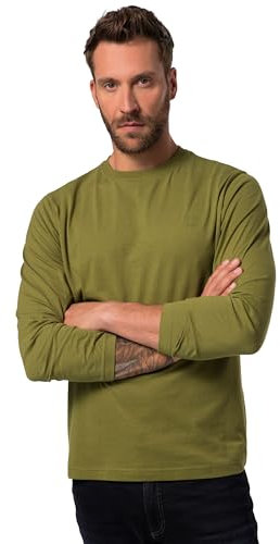 JP 1880 Langarmshirt Maglietta, Cactus, XXXL Uomo