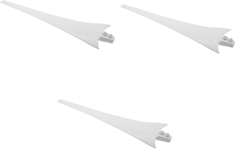 SUPVOX 3piezas Cuchillas para Generadores Eólicos Fáciles De Instalar Duraderas y Resistentes Compatibles Turbinas De Eje Horizontal