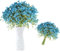 astylishome Fake Flowers Schleierkraut Künstliche Blumen 16 Stück Pflanzen Gypsophila Blume für Hochzeit Brautsträuße Zuhause Basteln und Dekoration 1404