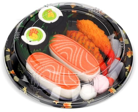 AGRIMONY Lustige Socken in Sushi-Form Herren Damen-Geschenke für Männer Lustig witzige Bunte Verrückte Socken japanische Geschenkideen