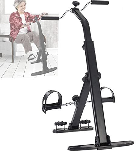 Pedal-Rxerciser, Tragbares Pedal-Heimtrainer, Fitness-Reha-Gerät im Sitzen für Senioren, Beintrainer für Physiotherapie