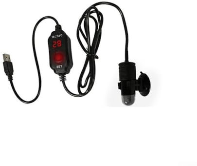Aquarium-Heizung, 10 W USB-Fischtank-Heizung, Mini-Heizung, 18-34 Grad Celsius, Thermostat-Heizstrahler