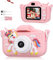Appareil Photo pour Enfants Licorne, Appareil Photo Numérique Décoré, Rose