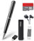 AI Digital Voice Recorder Pen - 64GB Voice Activated Recorder with Playback, AI-Intelligent Noise Reduction Mp3 Player, Audio Recorder Device for Meeting, Course, Lectures, Interviews