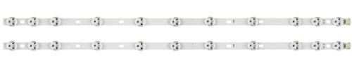 SPOUPKFKCK LED Strip(2) for Vestel 32inch 32 NDV 32W1733DG 32W3863DG 32W3753DG 32W1533DB DLED32176HD DLED32165HDDVD DLED32265HDCNTD