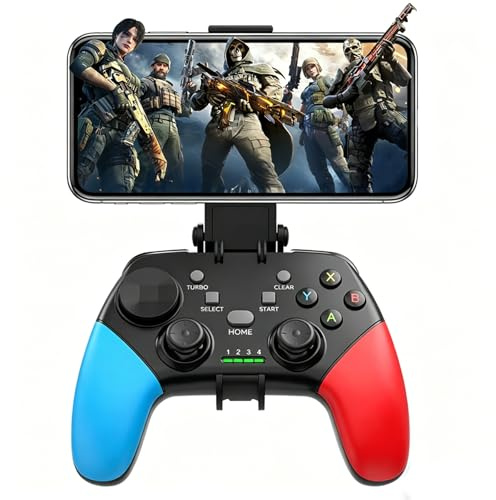 Koiiko Wireless Game Controller für iPhone, Android, PC, Bluetooth Mobile Gaming Controller für iPhone 16, iPhone 17, Samsung Galaxy S25, Huawei, Motorola, Google-Call of Duty
