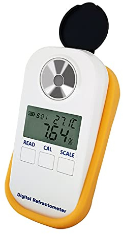 Digital-Refraktometer, Molkereikuh-Kolostrum-Konzentrationsmesser, Protein-Inhalt-Tester-Messgerät
