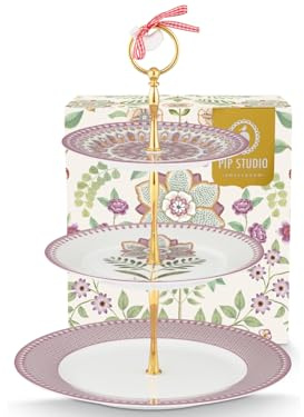 Pip Studio Lily&Lotus Lilac Etagere 3tlg