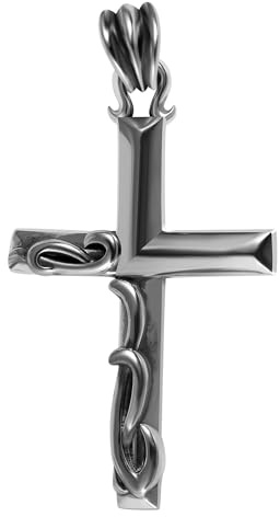 Akzent Anhänger für Herren in 925 Silber, 100% Wasserfest & Hautverträglich