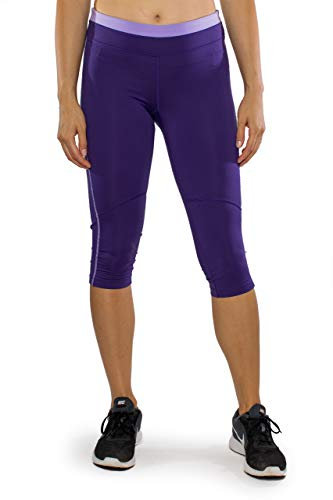 Alex + Abby Damen Advantage Capri Leggings - Violett - Groß