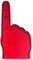 Fan XXL Big Hand aus Rotem Schaumstoff | XXL Big Hand Frankreich | Französische Nationalmannschaft | Kostüm | Zubehör | Sport | Event | OriginalCup®