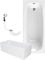 Calmwaters® Badewanne Komplettset 180x80 cm mit Wannenträger & Ablaufgarnitur, Set Acrylwanne rechteckig, Original Rechteckbadewanne 180 x 80 cm, Weiß