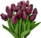 Aisamco 20 Piezas Tulipanes Artificiales Tulipanes Real Touch Ramos de Boda Flores Tulipanes Falsos Tulipanes PU Flores para Home Room Centro de Mesa Fiesta Decoración de Boda