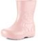 Ladeheid Stivali pioggia bambino e Bambina in EVA Stivaletti Pioggia per bambini in gomma e resistenti LA-CA-10 (Rosa Cipria, 32/33 EU)