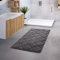 TT Home Badezimmer Badematte Duschmatte rutschfest Waschbar Memory Schaum Stein Muster, Farbe:Anthrazit 4, Größe:60x100 cm