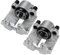 Frankberg 2x Brake Caliper Disc Brake Front Cast Aluminium Compatible with 1 Series E87 120d 120i 3 Series E90 316i 318d 318i 320i Replace# 34116766682
