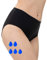 SliPss - Braga para la Incontinencia Urinaria - Con Empapador Intercambiable - Talla L - Color Negro - Cintura Alta - Absorción Alta hasta 500 ml - Lavable y Reutilizable - Discreta - 1 Unidad