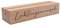 Interluxe Kartenhalter - Lieblingsmensch - Grußkartenhalter mit Spruch Fotohalter Kartenständer Tischkartenhalter aus Holz