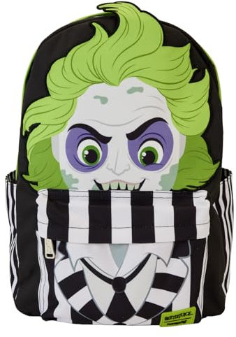 Loungefly Beetlejuice Cosplay Full Size Nylon Rucksack