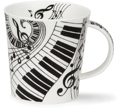 Dunoon Caingorm Fine Bone China Mug Design Ivory