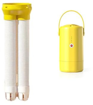 Rordigo Sèche-Linge Mini pour Appartement, Sèche-Linge de Voyage pour Maillots de Bain, Chaussettes, Débardeurs, Culottes - Prise EU-B