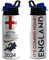 Partisan England Bottle Euros 2024 600ml White with Black/Blue Lid