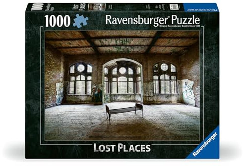 Ravensburger Puzzle Lost Places 12001392 - Frauenpavillion Beelitzer - 1000 Teile Puzzle für Erwachsene ab 14 Jahren