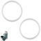 2pcs Gasket Replacement for Stanley Classic 24oz Food Jar, Silicone Sealing Ring Gaskets Seal Parts Leak-Proof Water Bottle Lid O Ring Replacement for Stanley Classic 24oz BPA Free