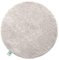 Floordirekt Badematte Sky, Badteppich in Rund, Dichtes, Flauschiges Wohlgefühl für Ihr Zuhause, Badvorleger rutschfest waschbar, schadstoffgeprüft (Ivory, 120 cm (Rund))
