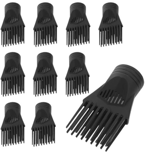 VINTORKY 10stücke Haartrocknerkamm Haartrocknerdüse Haartrocknerkammdüse Für Styling Ersatz-föhnkammaufsatz Für Haare Langlebig Und Sicher in Anwendung