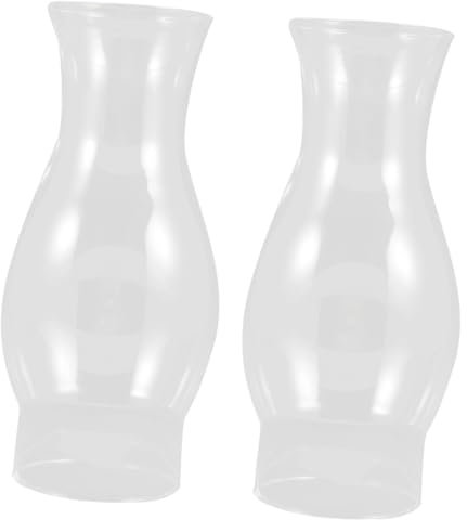 Ciieeo 2st Lampenschirm Aus Petroleum Öllaterne öl Duft Laternen Petroleumdocht Diffusoren Die Glühbirne Duftlampe Schatten Glühbirnen Tiki Wärmer Transparent
