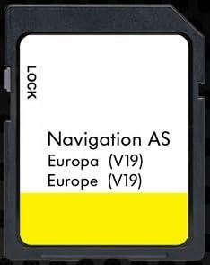 Generisch Kartenaktualisierung (GPS Navigation) - Europa - v19 ECE 2024/2025 -KOMPATIBEL MIT Volkswagen Discovery Media 2 MIB2 - Navigation AS - SD Kartengröße 32 GB
