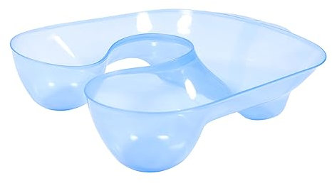 WRITWAA Nackenschutz Schulterumhang Haarefärben Kunststoff Nackenstütze Wiederverwendbar Vielseitiges Haarstyling Tablett Für Dauerwellen Friseursalon Und Heimgebrauch