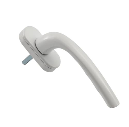 Fenstergriff, 2 Stück Vintage Weiß Ersatzflügelfenstergriff aus PVC-Stahl Universal-Fenstergriff