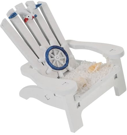 Cabilock Strandkorb Dekoration Desktop-Dekoration Mini-Strandkorb-Modell Mini Strandkorb Dolly House Landschaftsgestaltung Strandkorb-Ornamente Simulation Strandkorbmodell Hülse