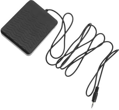 GALPADA Pedale Sustain Pianoforte Elettrico Nero Accessorio per Tastiera e Pianola Pedale Widened Resistente e Portatile con Molla Rinforzata per Musicisti Beginner e Professionisti