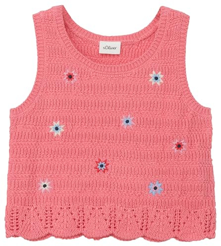 s.Oliver Junior Mädchen VEST 2179363 4263 pink 116/122