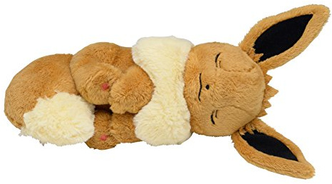 Pokemon Center Original Plush Doll Sleeping Eevee 602-242064
