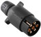 Conector de 7 pines de Remolques, 12V Enchufe Remolque, Adaptador Europeo de 7 pines conector remolque 7 pines