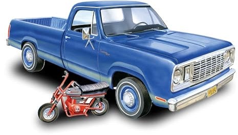 AMT 1/25 1978er Dodge D-100 Custom Pick-up