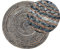 Teppich Jute grau / beige orientalisch ø 120 cm Maslak